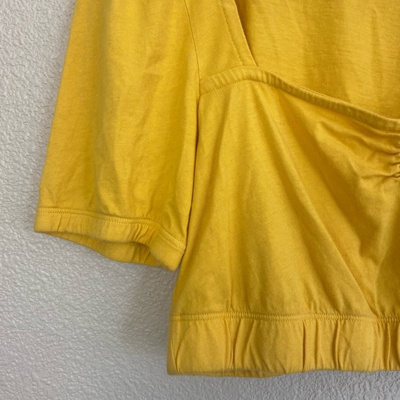 Urban Outfitters Shayla Yellow Crop Top - Picture 5 of 7